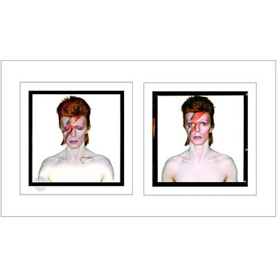 Aladdin Sane Print Duo by Brian Duffy